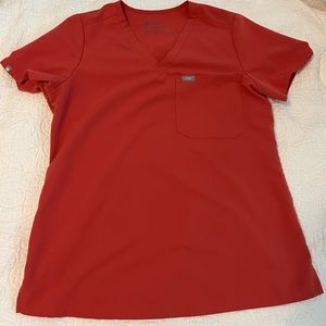 FIGS Clay Catarina Scrub Top Size Medium
